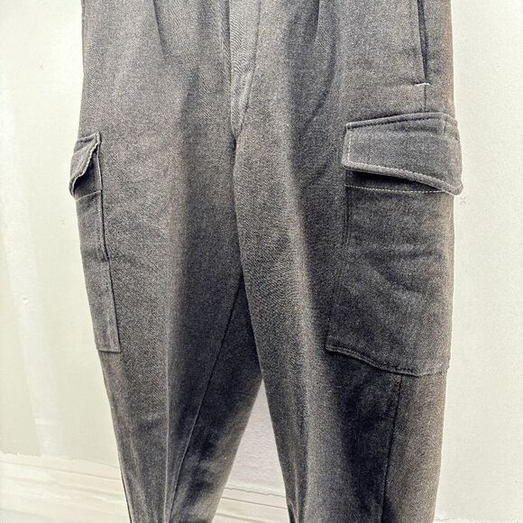 Genuine 1942 WW2 Swedish Army Crown Wool Military Cargo Pants 30x27 Two Tone - Picture 4 of 6